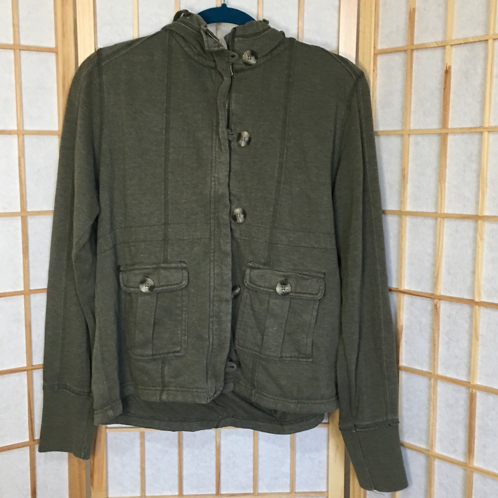 military green aéropostale jacket